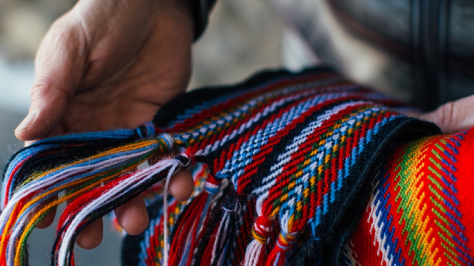 Urie's Métis sash.