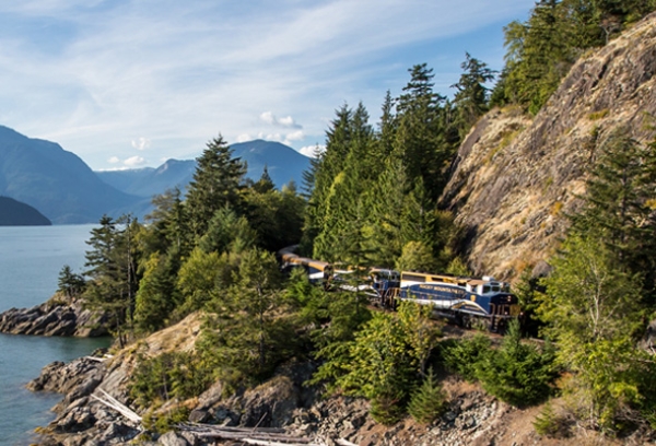 Rainforest to Gold Rush North Vancouver to Jasper Rail Only