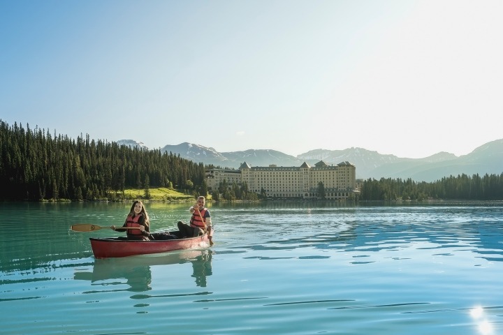 A canoe ride