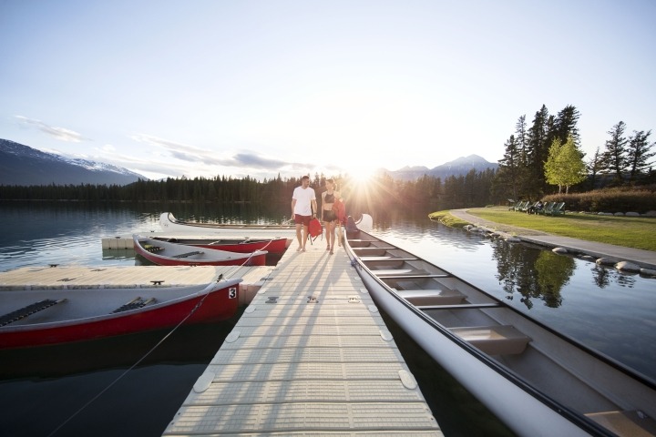 Lake in Jasper.