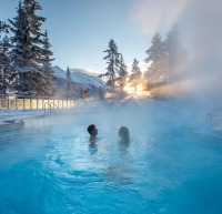 Banff hot springs